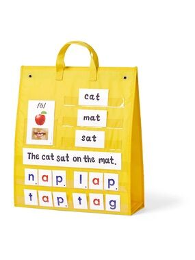 Hand 2 Mind Pocket Chart set of 2 panels- Sight Word & Phonics Organizer